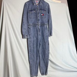 Tommy Hilfiger Blue Denim Jumpsuit